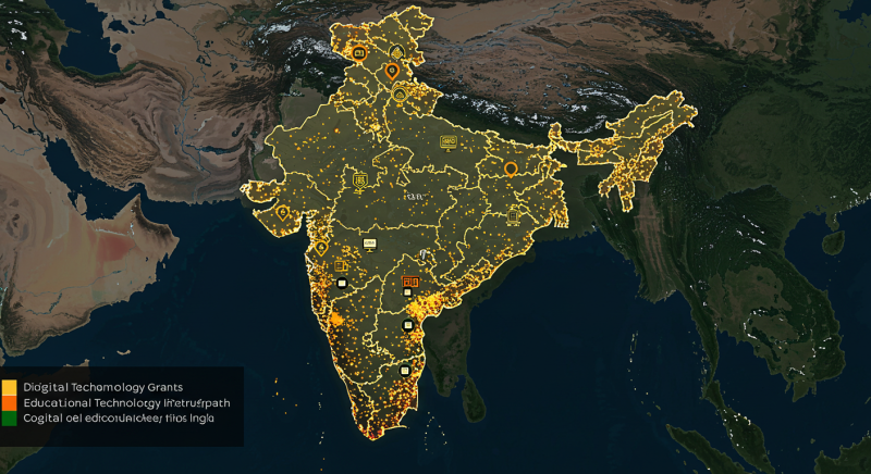 grants for education technology in India